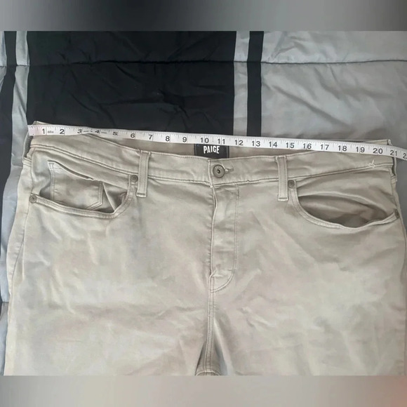 Paige Jeans Mens Federal Slim Straight Stretchy Leg Grumman 42 - Picture 9 of 11